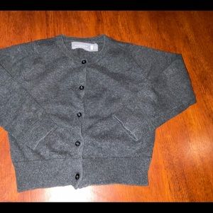EUC Primary Brand Classic Dark Gray Cardigan